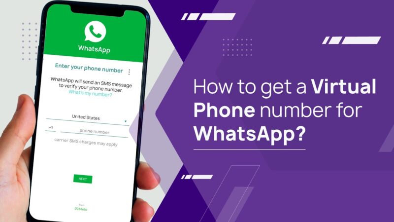 Virtual number for WhatsApp