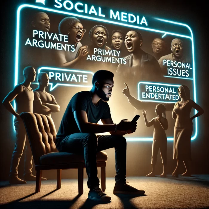 Celebrity on social media