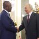 Russian President Vladimir Putin and Guinea-Bissau leader Umaro Sissoco Embalo, February 2025