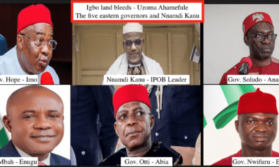 The five eastern states governors and Nnamdi Kanu