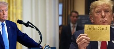 Trump and his gold card