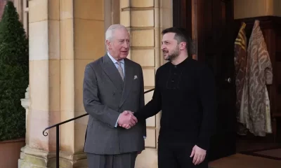 King Charles III and Zelensky