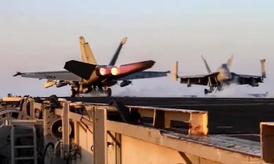 US jet flying Yemen space