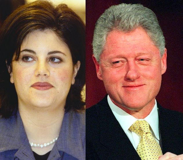 Bill Clinton and Lewinsky