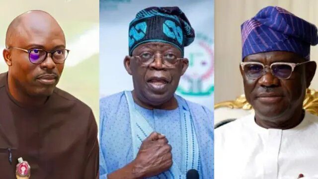 Fubara, Tinubu and Wike