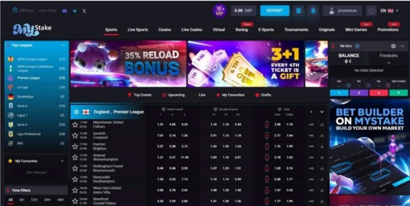MyStake betting site