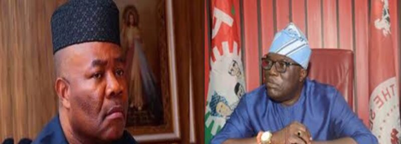 Senator Neda Bernards Imasuen and Akpabio