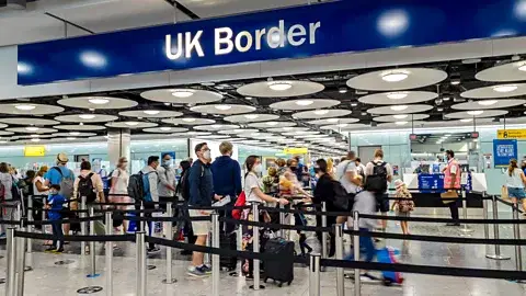 UK Border - United Kingdom airport