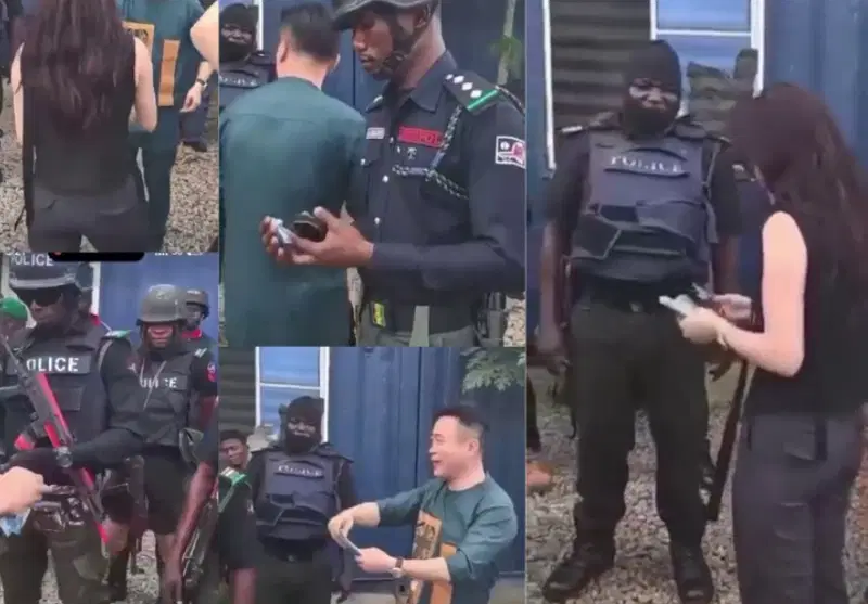 NIgeria-money-police and the Chinese