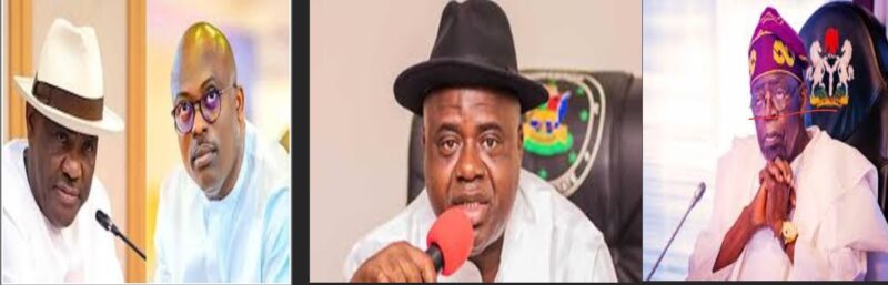 Wike, Fubara, Diri and Tinubu