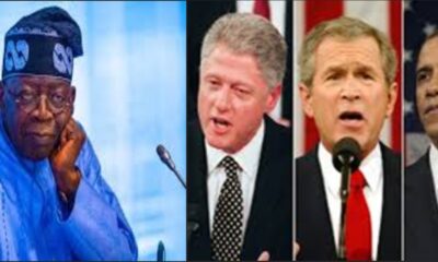 Tinubu, Clinton, Bush, Obama and Trump