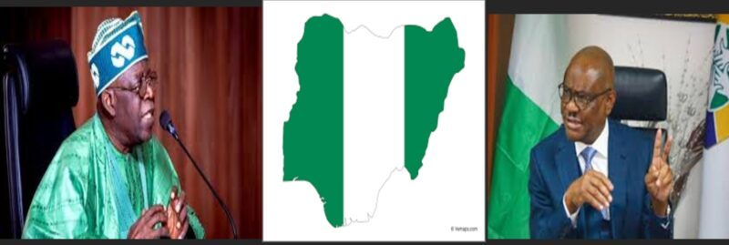 Tinubu, Nigeria Flag and Wike