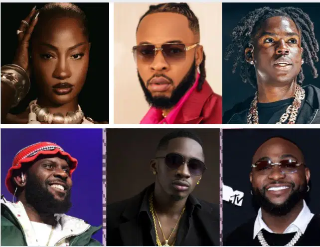 WINNERS - Nigerian artiste and musicians