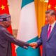 Tinubu and Xi Jinping of China
