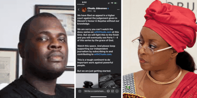 Chude Jideonwo and Diezani
