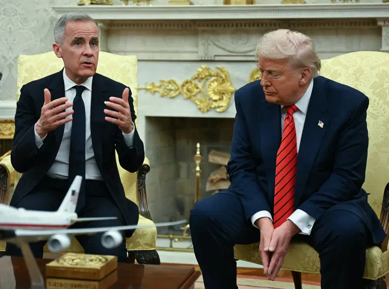 Mark Carney and Trump