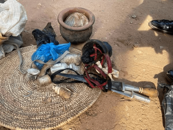 Ritual and witchcraft items