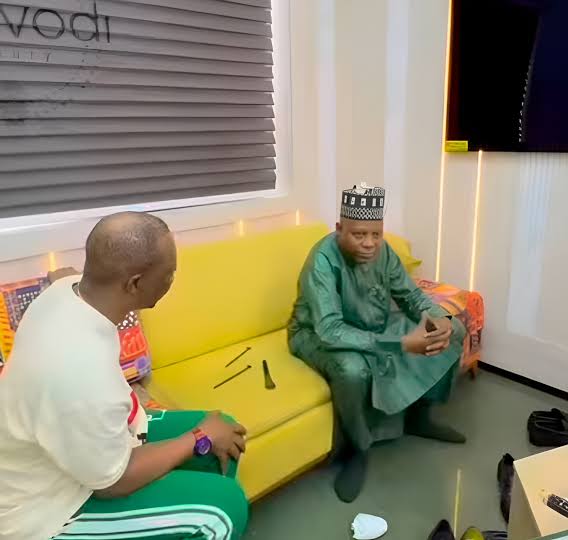 Seyi Vodi and Kashim Shettima