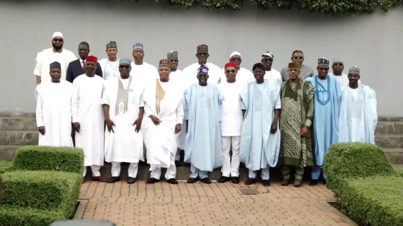 TINUBU AND GOVERNORS