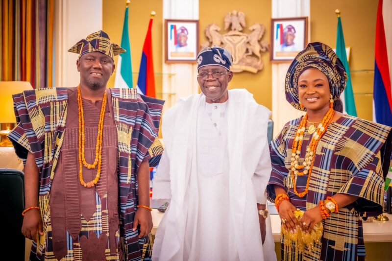 Tinubu and Alaafin of Oyo