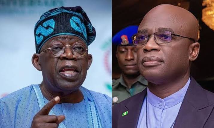 Tinubu and Hyacinth Alia
