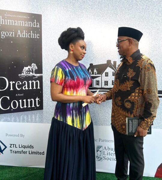 Chimamanda and Peter Obi