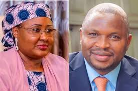 Kperogi and Aisha Buhari