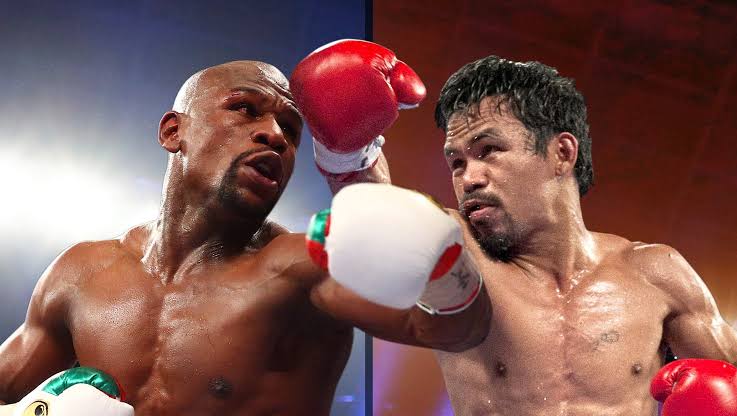 Mayweather and Pacquiao