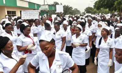 Nurses on nationwide strike