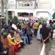 Retired police officers protests in Abuja