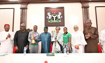 Super Falcons and Tinubu