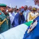 Tinubu receives remains of Buhari