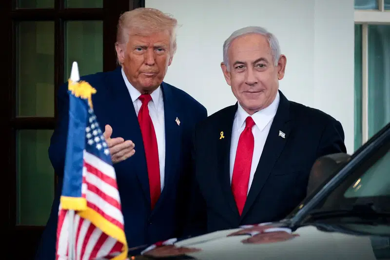 Trump-Meets-With-Netanyahu