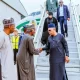 Vice President Kashim Shettima arrives London