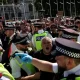 Israel-Palestine-Britain police stops protest