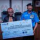 IGP Egbetokun presenting cheques