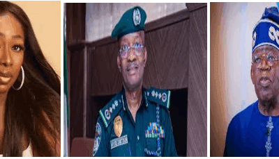 Journalist, IGP Egbetokun and Tinubu