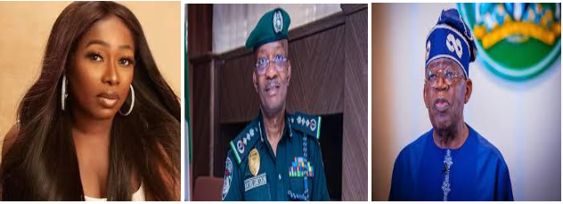Journalist, IGP Egbetokun and Tinubu