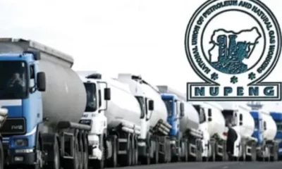 NUPENG and Dangote CNG truck
