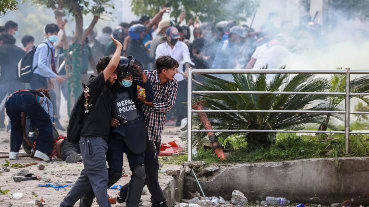 Protest in Nepal
