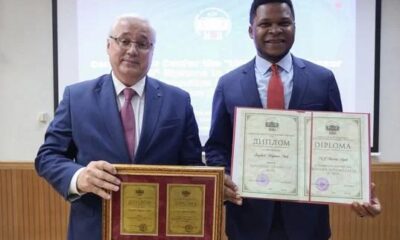 Ex. Chairman, AEC, NJ Ayuk at the award ceremony, Oct.16, 2025