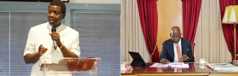 Pastor Adeboye and Tinubu