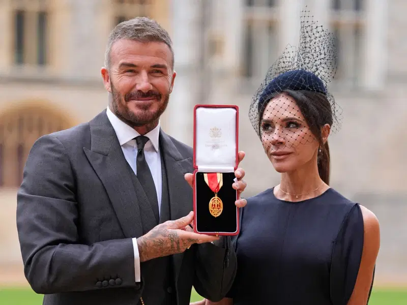 Opinion Nigeria - David Beckham and King Charles