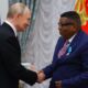 Putin Presenting State Decoration to Congolese