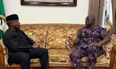 Yemi Osinbajo and Ayo Fayose