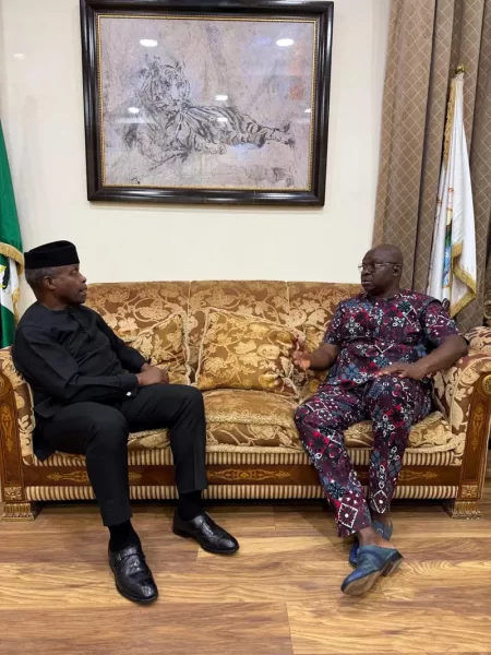Yemi Osinbajo and Ayo Fayose