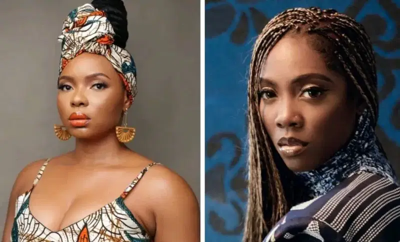 Tiwa Savage and Yemi Alade